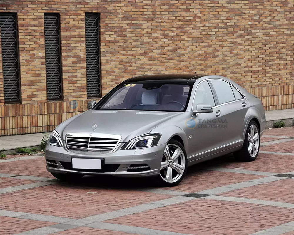 W221 LED Headlights Upgrade with DRL & 3-in-1 Turn Signal