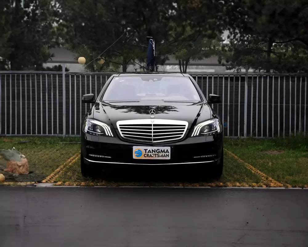 W221 LED Headlights Upgrade with DRL & 3-in-1 Turn Signal