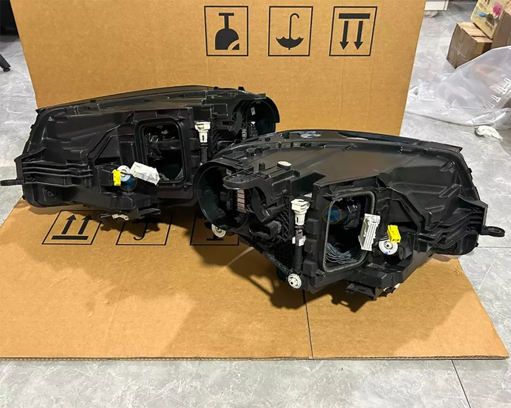 X167 LED Headlight Upgrade Geometric Beam Lens