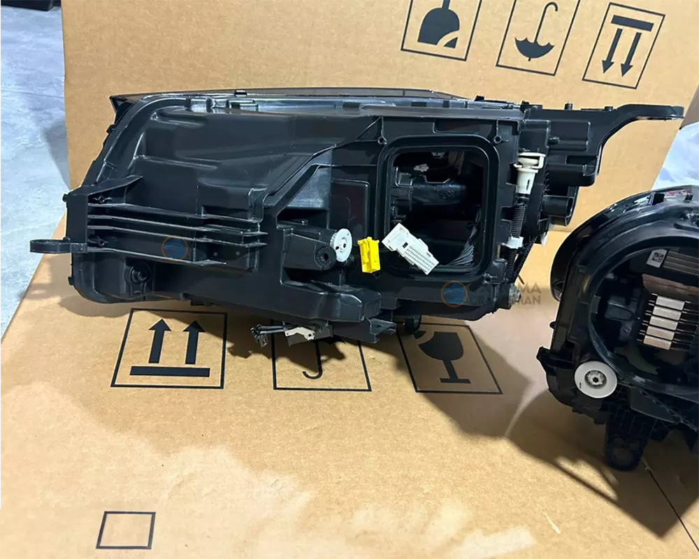 X167 LED Headlight Upgrade Geometric Beam Lens