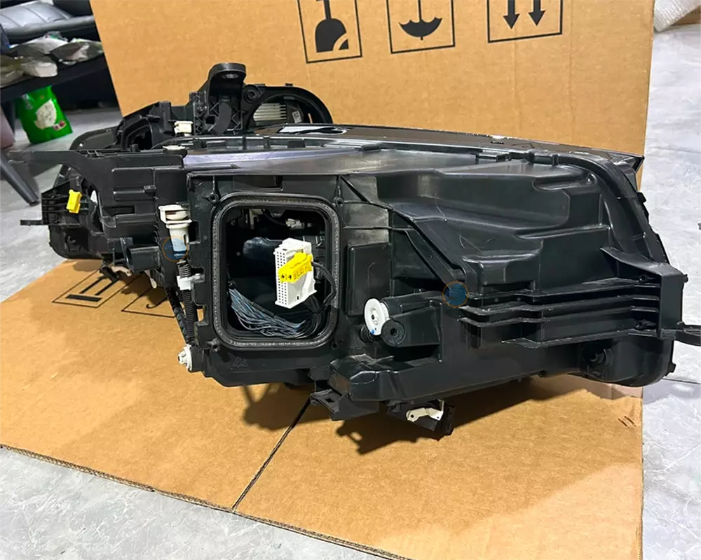 X167 LED Headlight Upgrade Geometric Beam Lens