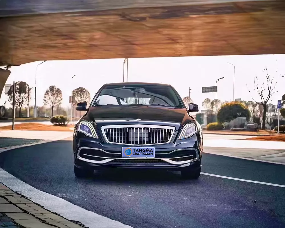 W251 LED Headlight Upgrade Dynamic DRL Three-Bar Lens