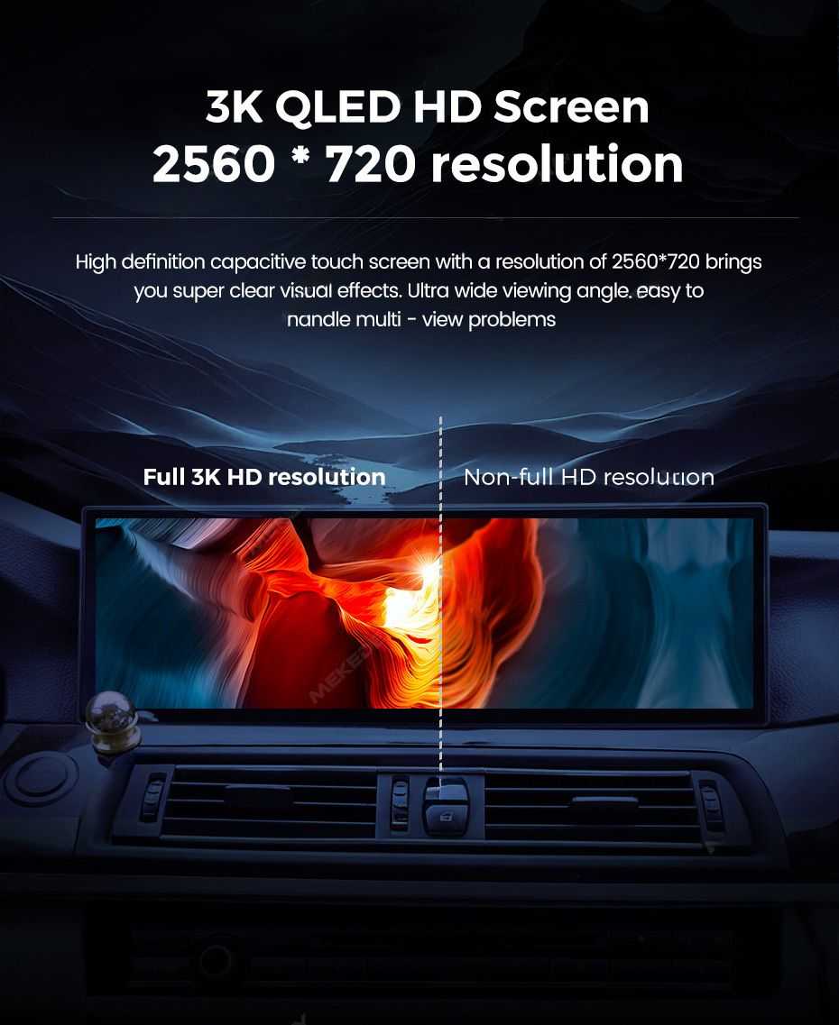 BMW X5 E70 Android Screen 15 Inch CarPlay CIC CCC