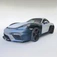 [Porsche 718 old model upgrade