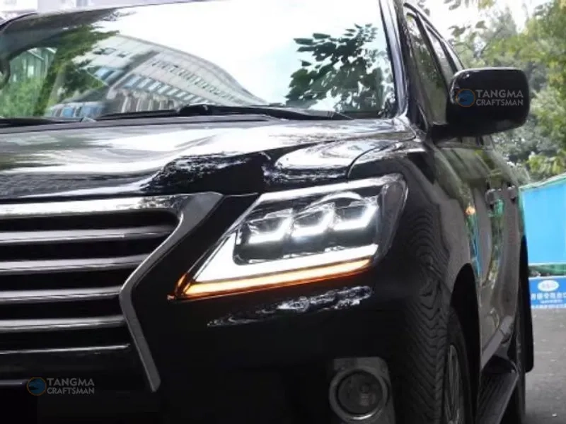 LX570 Headlight Assembly 2007-2015 LED DRL Upgrade