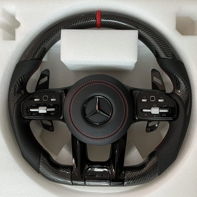 Benz Carbon Fiber Steering Wheel for C/E/S/GLE/GLS