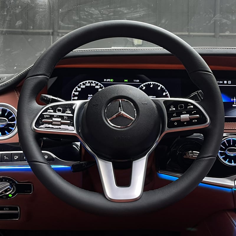 Benz Carbon Fiber Steering Wheel for C/E/S/GLE/GLS