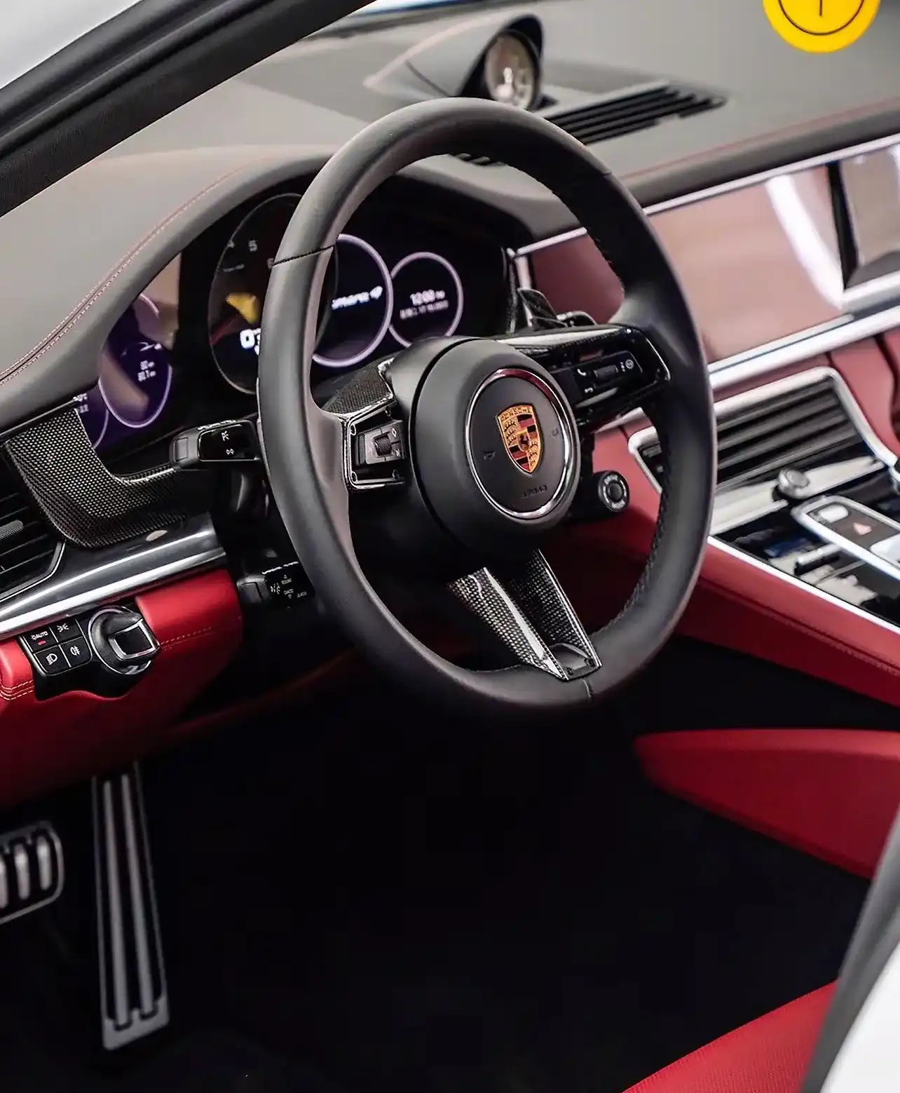 Custom Porsche Carbon Steering Wheel