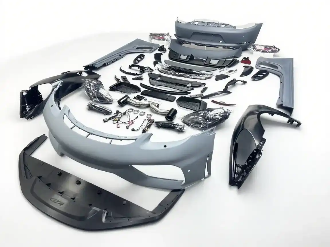 Porsche 718 GT4 Body Kit Carbon Fiber 981 982 Upgrade