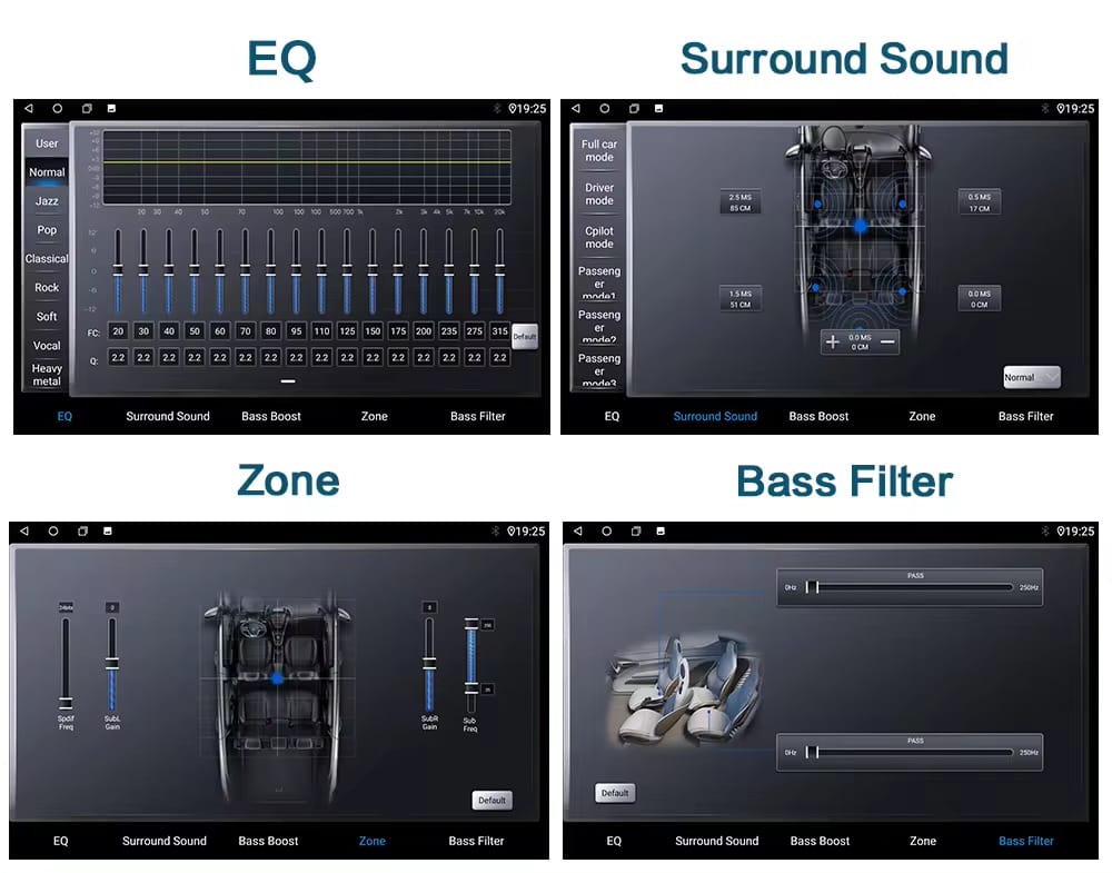 13 Inch Rotating Android Car Stereo with 1920x1200 Screen