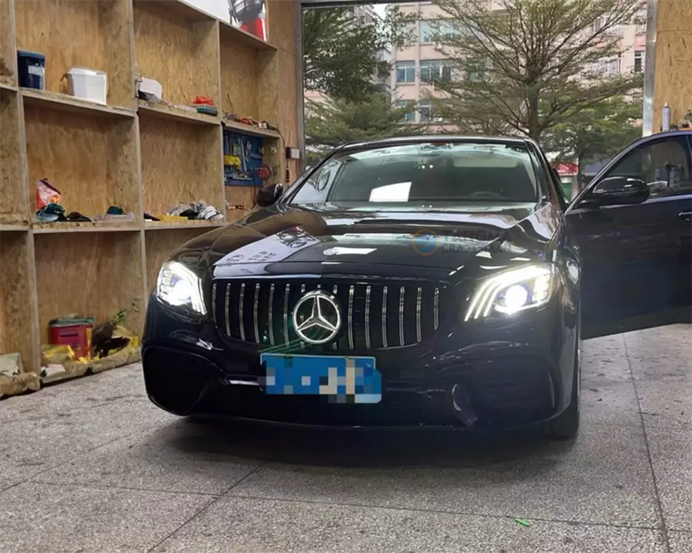 W213 Maybach Headlight Retrofit LED DRL Flow Effect