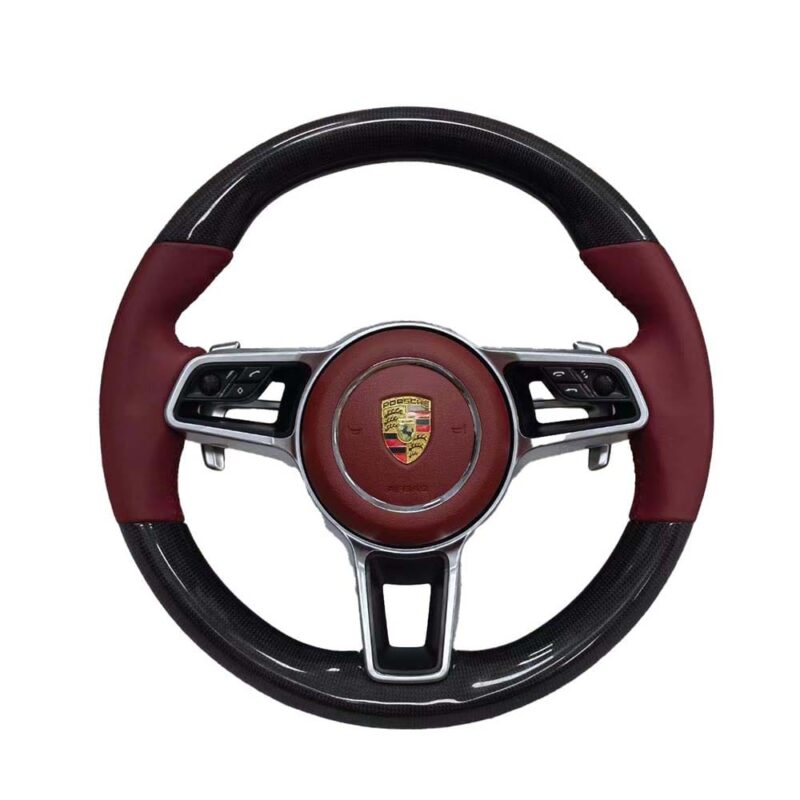 Porsche Carbon Fiber Steering Wheel Upgrade Kit