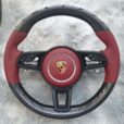 Porsche carbon fiber steering wheel