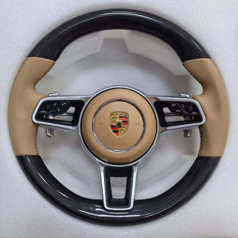 Porsche carbon fiber steering wheel