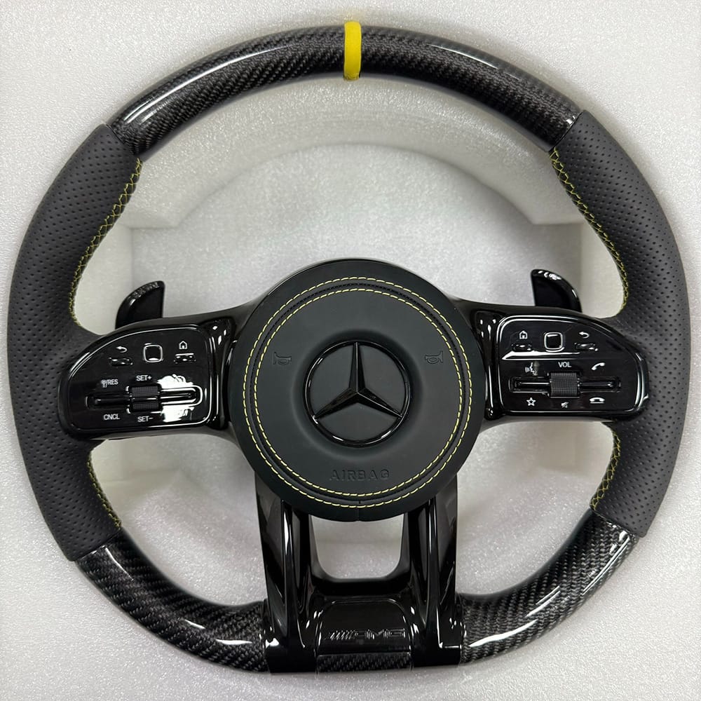 Carbon Fiber Benz Steering Wheel