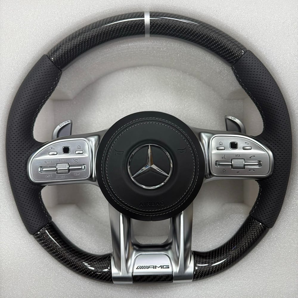 Carbon Fiber Benz Steering Wheel