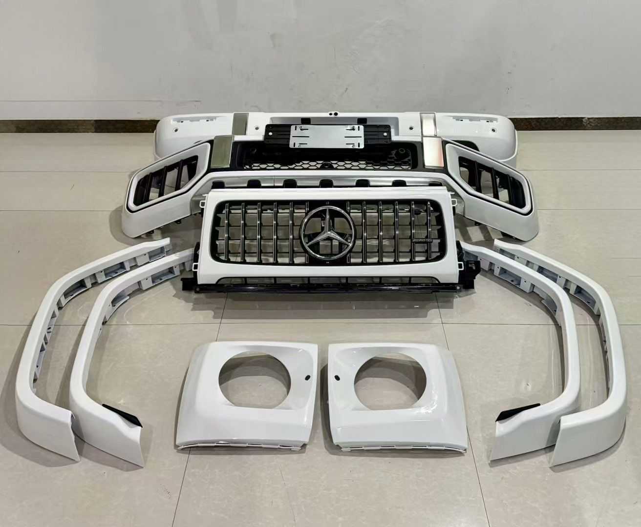 AMG Rear Bumper Retrofit for Mercedes Modification
