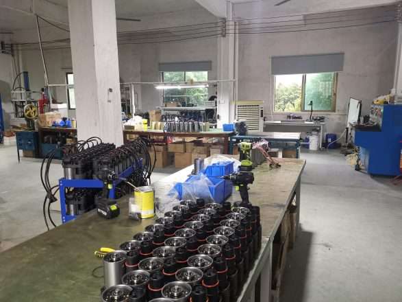 Air suspension shock absorber
