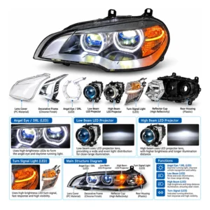 BMW X5 E70 Laser Headlight