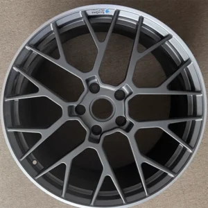 20 Inch Black and Red Concave Wheels