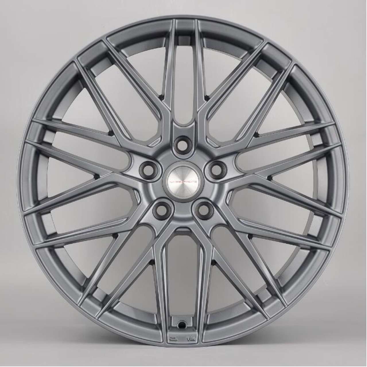 18 Inch Black and Red Concave Wheels