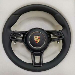 Porsche Carbon Steering Wheel for Cayenne Macan Panamera: Premium Custom Carbon Fiber Upgrade with OEM Fitment and Fully Customizable Design Options. | TANGMA CRAFTSMAN