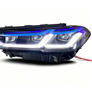 BMW G30 Blue Eyebrow Headlights