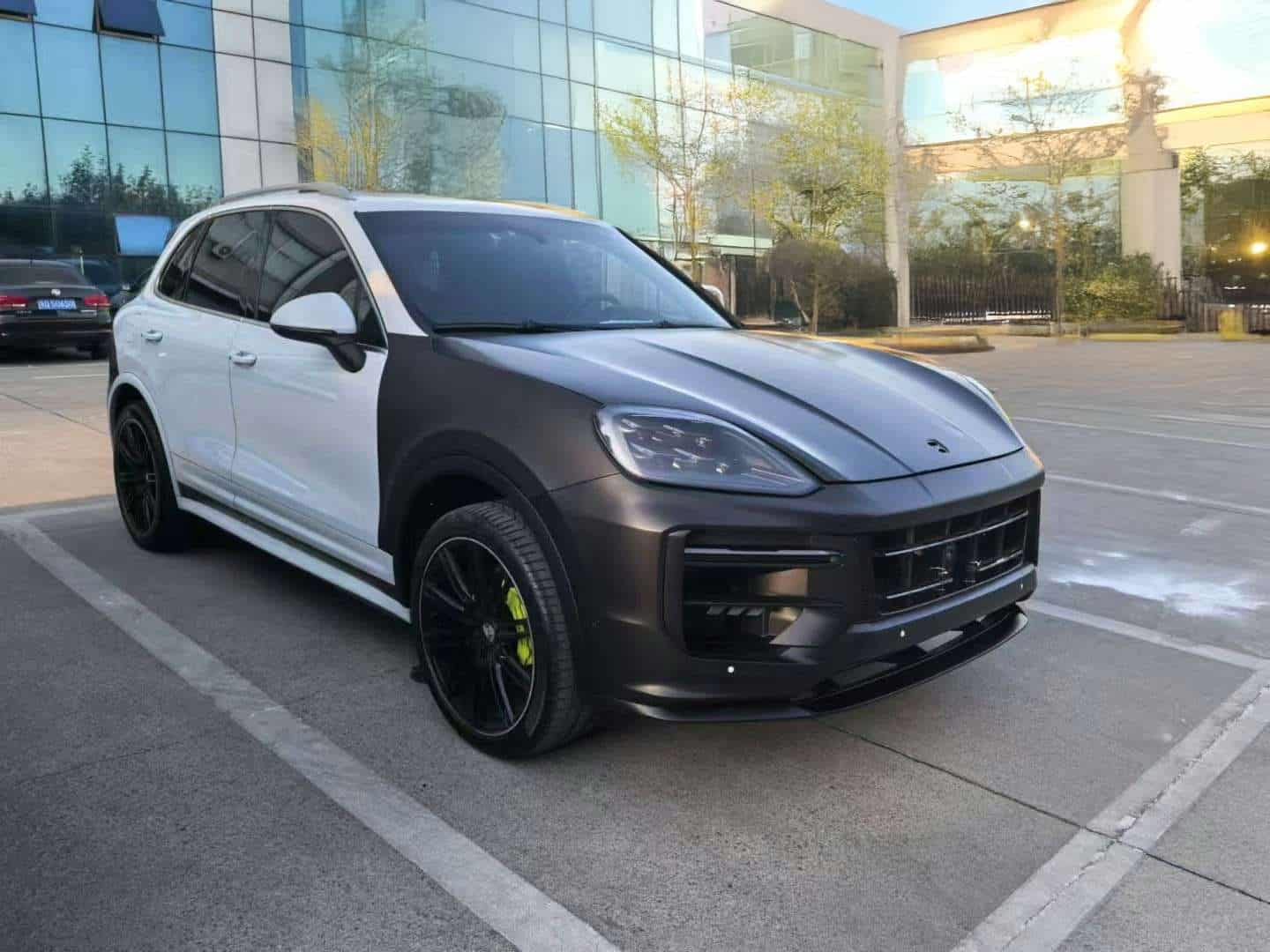 Porsche Cayenne modified 958 to 2024 body kit with 3D Laser-Engineered OEM fitment, Polymer Hybrid flares, and Turbine AirFlow™ design. Direct bolt-on.
