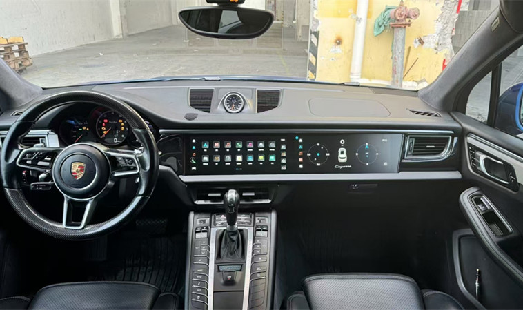 Porsche Macan Dual Screen Display Navigation Unit | Android 8G+128G CarPlay Upgrade