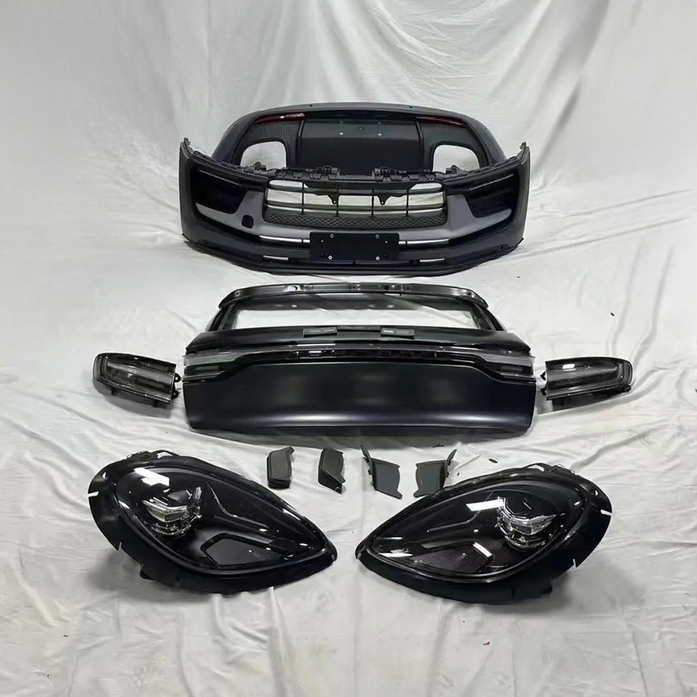 porsche macan retrofit 2012-22 upgraded 23 latest large body kit Original Data 3D Scanning Accurate Adaptation - Image 3
