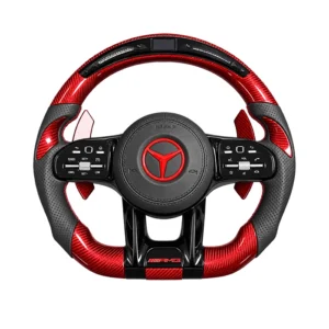 LED Carbon Fiber Steering Wheel