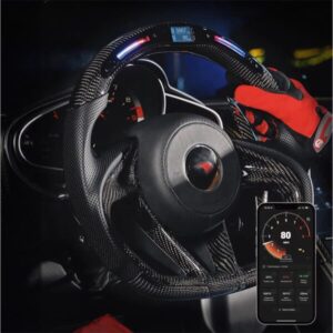 LED Carbon Fiber Steering Wheel