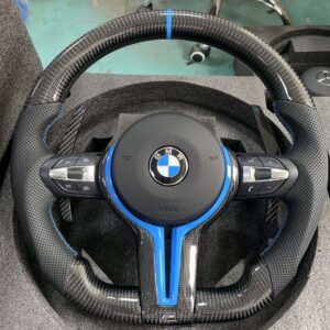 BMW M3 M6 Carbon Fiber Steering Wheel T-Shape (No Airbag) | TANGMA CRAFTSMAN