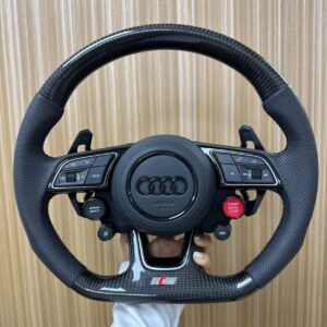 Audi carbon fiber steering wheel