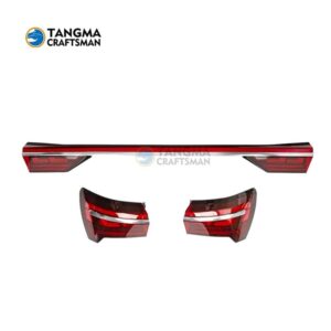 Audi A6L upgrades taillights dynamic through-type LED A8L taillights