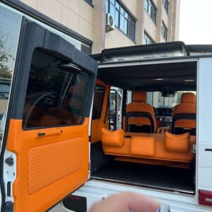 G63 G900 Interior Kit W463 W464 Carbon Fiber Upgrade, Benz G-Class [Customized] Cowhide, Carbon Trim, Dual Screen, Factory Craft Million-Level Luxury Cabin | TANGMA CRAFTSMAN