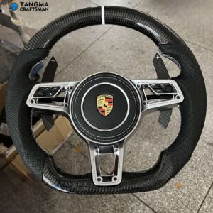 Custom Carbon Fiber Steering Wheel for Porsche 911 991 992 Cayenne Panamera | TANGMA CRAFTSMAN | TANGMA CRAFTSMAN