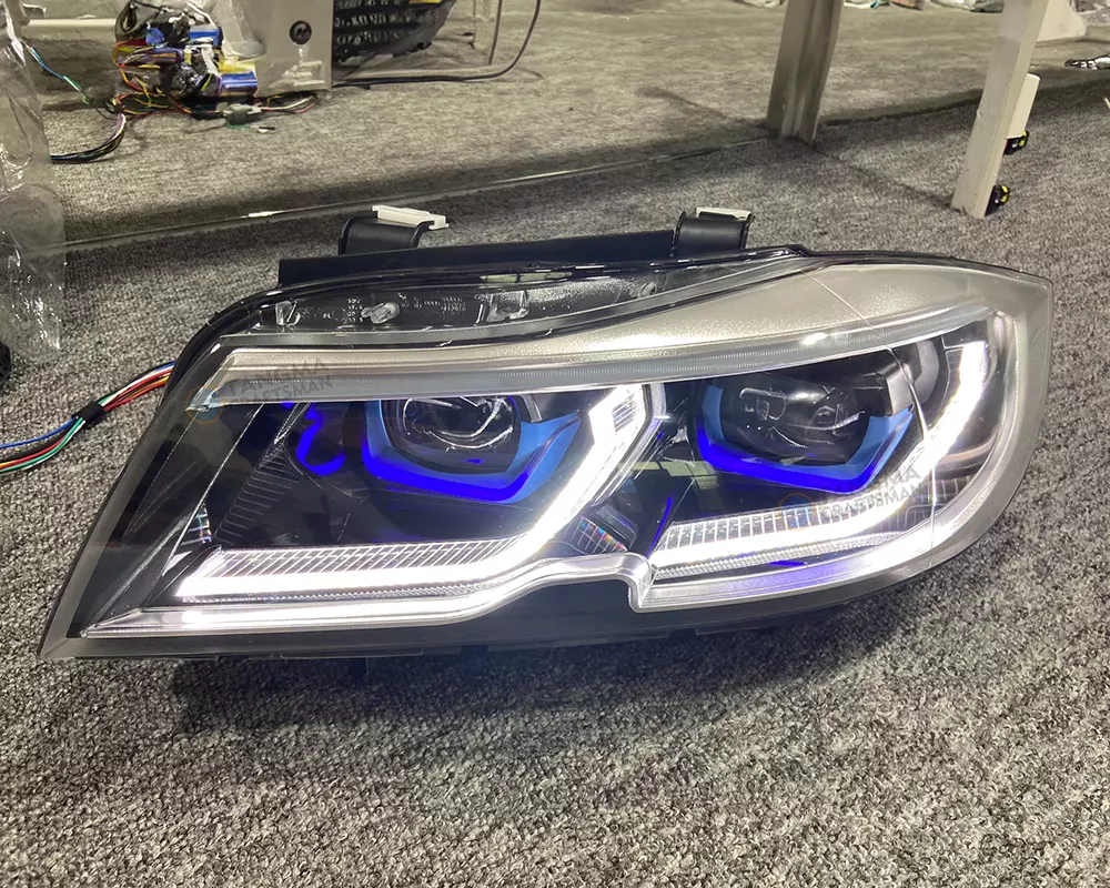 BMW E90 LED Lens DRL with Colorful Turn Signal