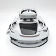 Porsche 992 GT3 RS Carbon Kit 3D Scan Lightweight