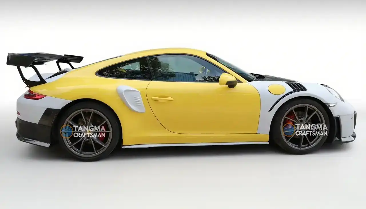 Porsche 992 GT3 RS Carbon Kit 3D Scan Lightweight