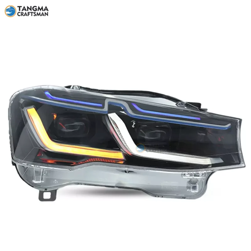 &nbsp;BMW X3 F25 Headlight Upgrade LED DRL Blue Eyebrow