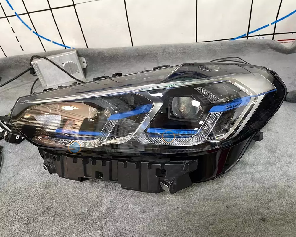 G08 LED Headlight Upgrade Blue Brow 3-in-1 Lens