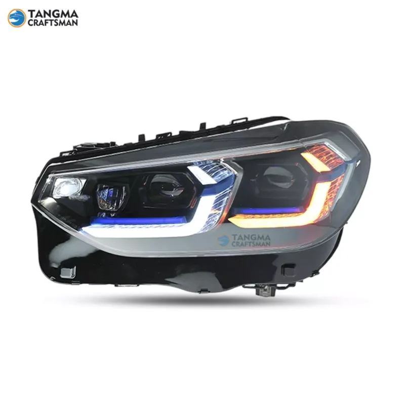 G08 LED Headlight Upgrade Blue Brow 3-in-1 Lens