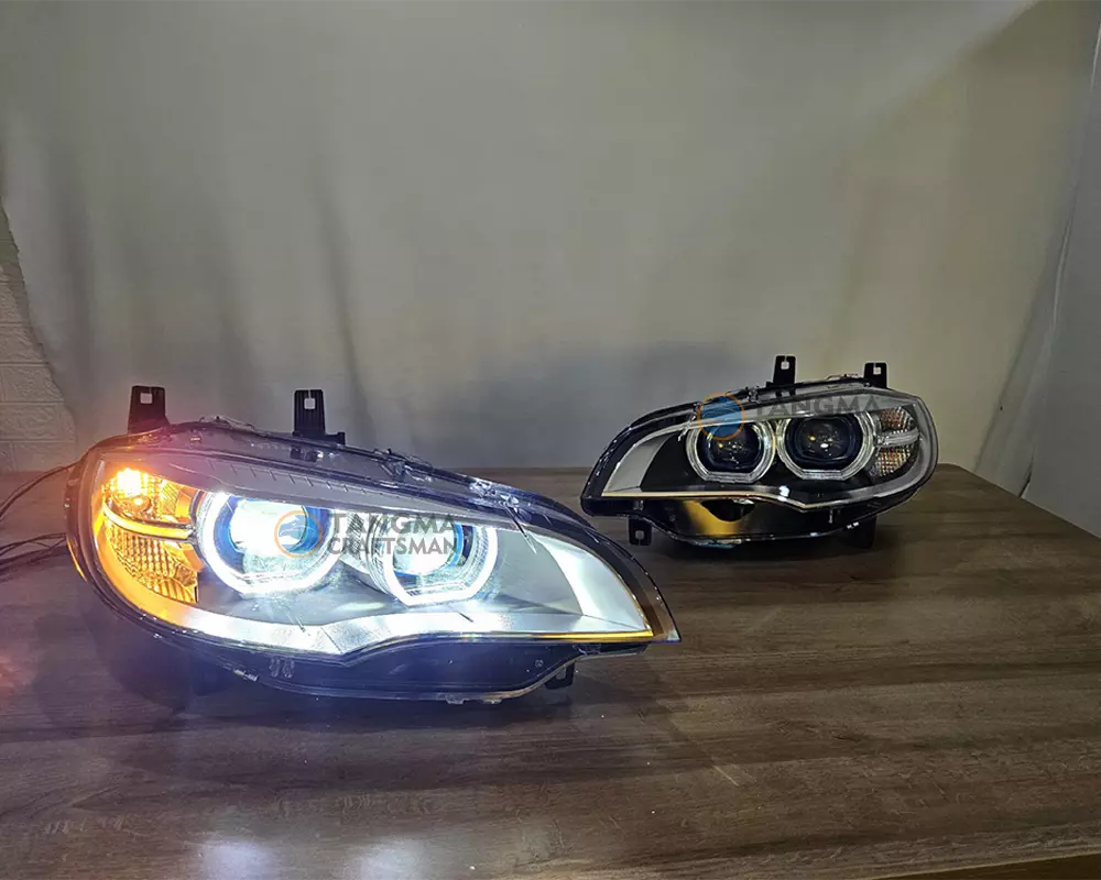 BMW X6 E71 Xenon Headlights Upgrade