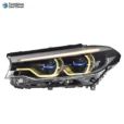 BMW G30 LED Headlight Upgrade Blue Trim DRL 18-20