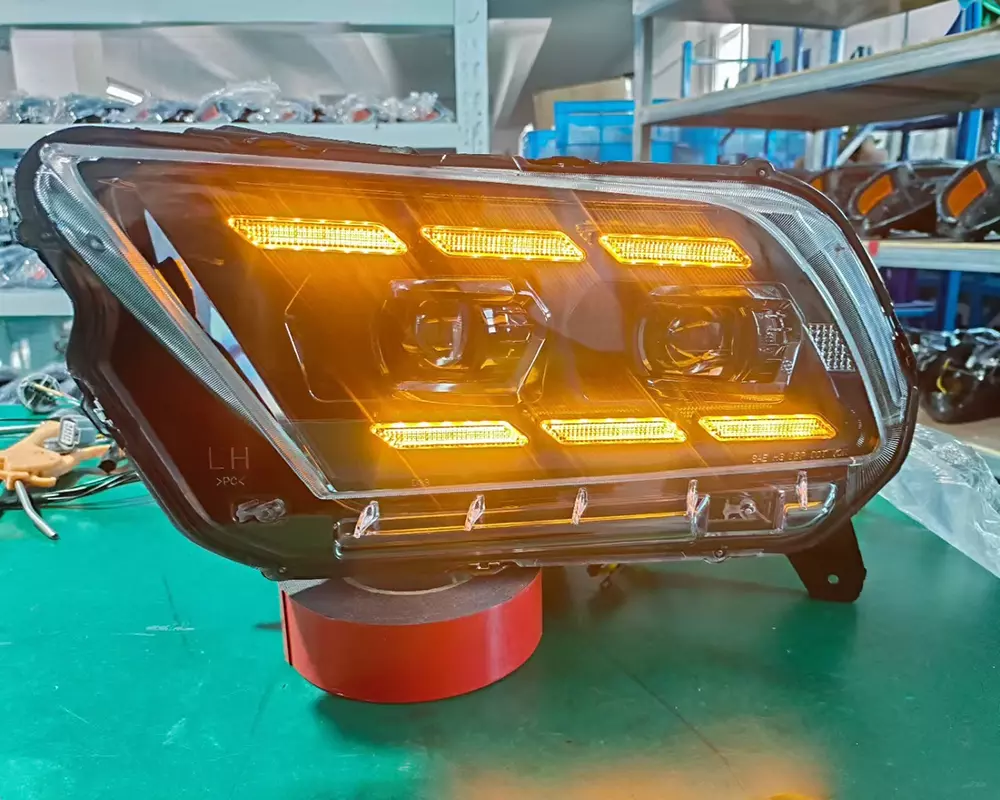 Ford Mustang headlights