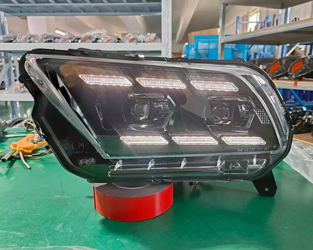 09-14 Mustang LED Headlights DRL Conversion Kit