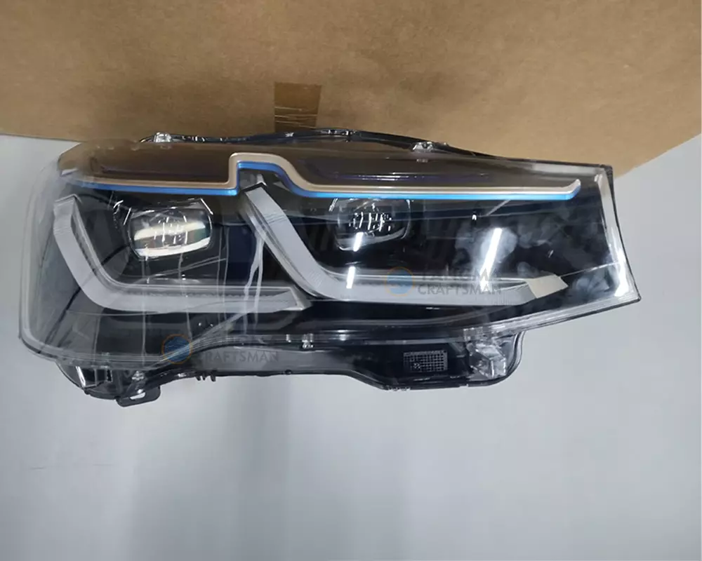 &nbsp;BMW X3 F25 Headlight Upgrade LED DRL Blue Eyebrow