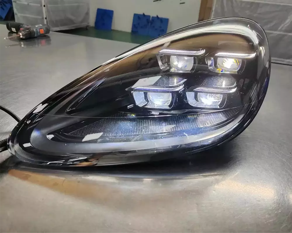 Cayenne 958 LED Headlights Matrix Upgrade