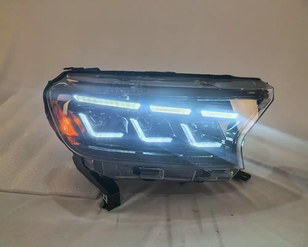 Ford Everest LED Headlights Mustang Style